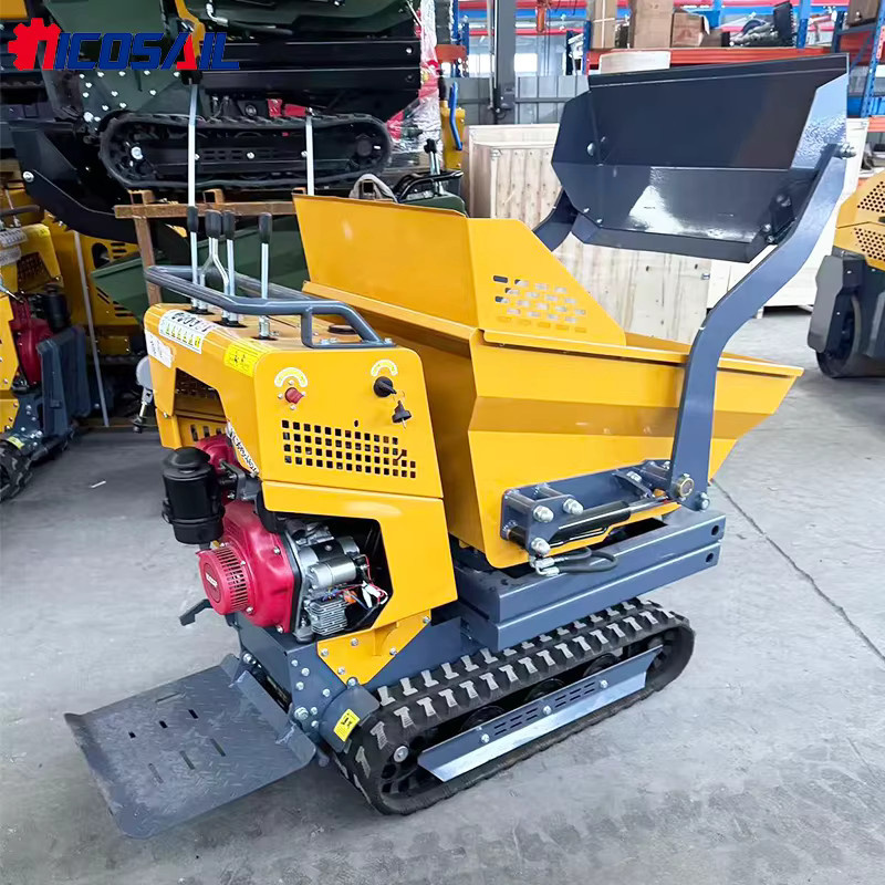 Mini-Lader-Dumper nicosail in Gelb mit 800 kg Tragfähigkeit - Bild 3