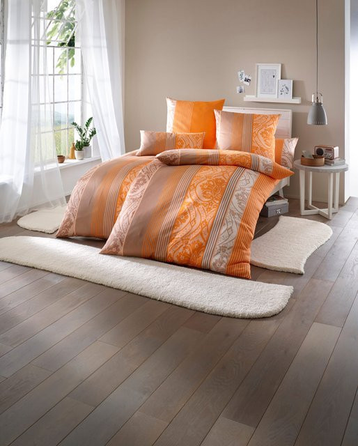 Heine Home Teppich in Beige aus 100% Polyester, gewebt, für Fußbodenheizung geeignet - Bild 1
