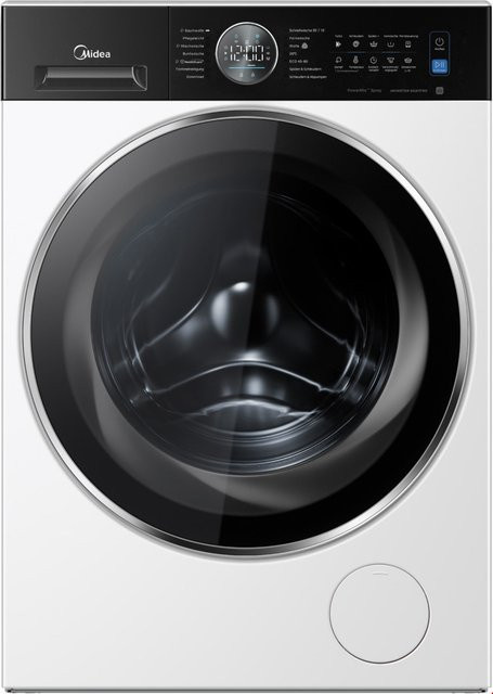 Midea Waschmaschine MF210W80WB-14A20 Frontlader, weiß, 8 kg, 1400 U/min, Aquastop und App-Steuerung - Bild 2