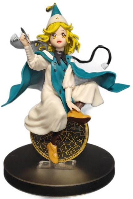 Atelier Coco Hexenhut Anime Figur, Sitzende Statue, beige, 16cm - Bild 1