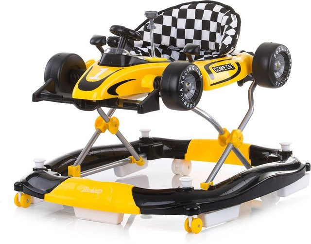 Chipolino Lauflernwagen 4 in 1 Racer verstellbar Wippe Activitycenter gelb - Bild 1