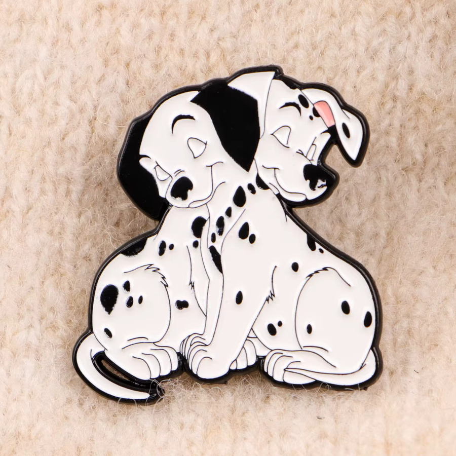 Disney Anstecknadeln Hunde-Emaille, Bunt, 4 Stück - Bild 3