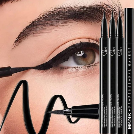 Flüssiger Eyeliner Stift, Schwarzer Tinte, Matt, Wasserdicht