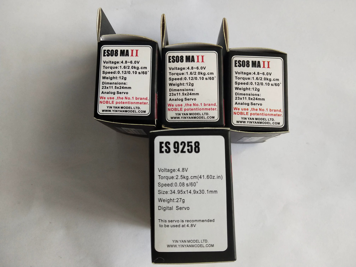 EMAX Metall Servo Dual-Lager, Zubehör - Bild 3