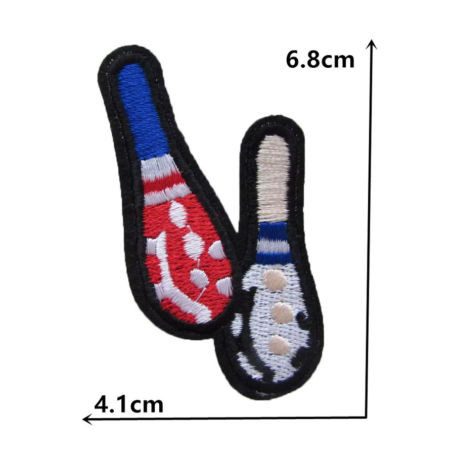 Waschbare DIY Kleidung Patches mit Cartoon-Mustern und Hotmelt-Kleber für Textilien - Bild 3