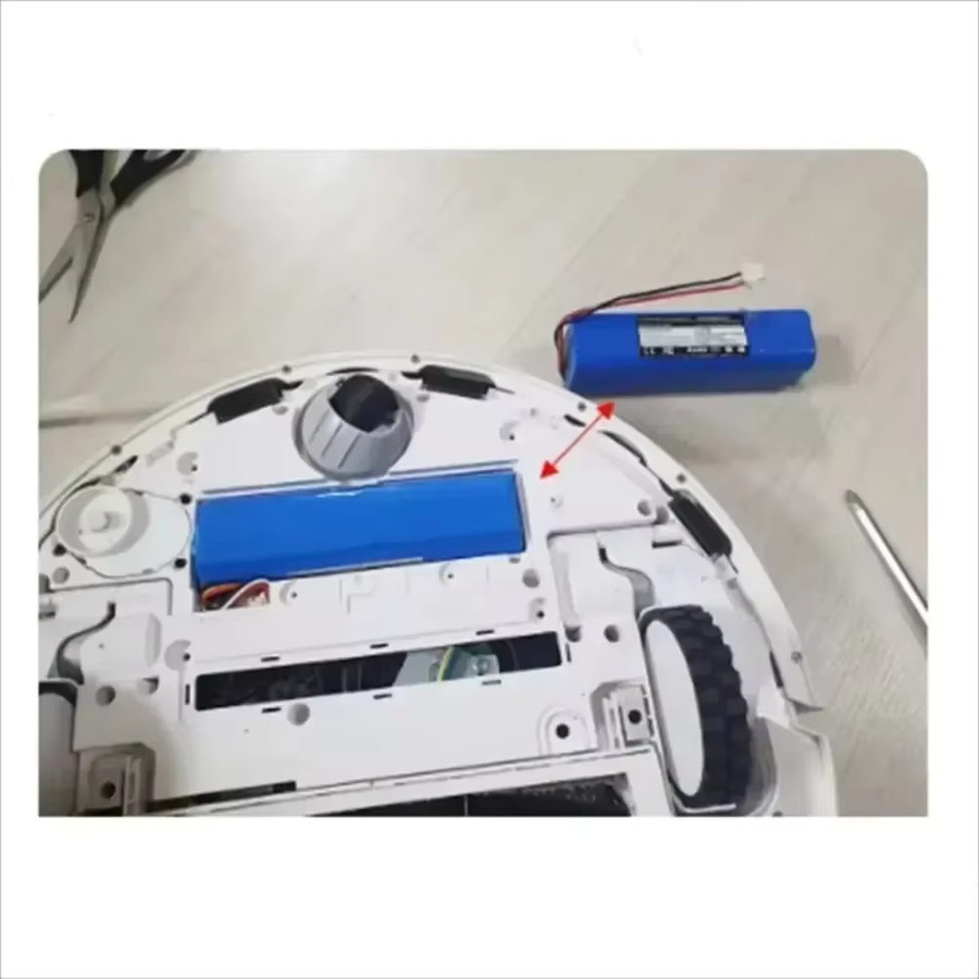 Original Akku für Xiaomi Viomi S9 Lydsto R1 Roidmi Eve Plus Roboter-Staubsauger mit 6800mAh in Blau - Bild 3