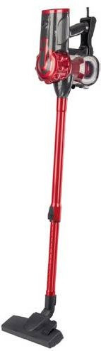 Clatronic BS 1314 Beutelloser Staubsauger in Rot mit Erweiterungsstange und Wandhalterung - Bild 1