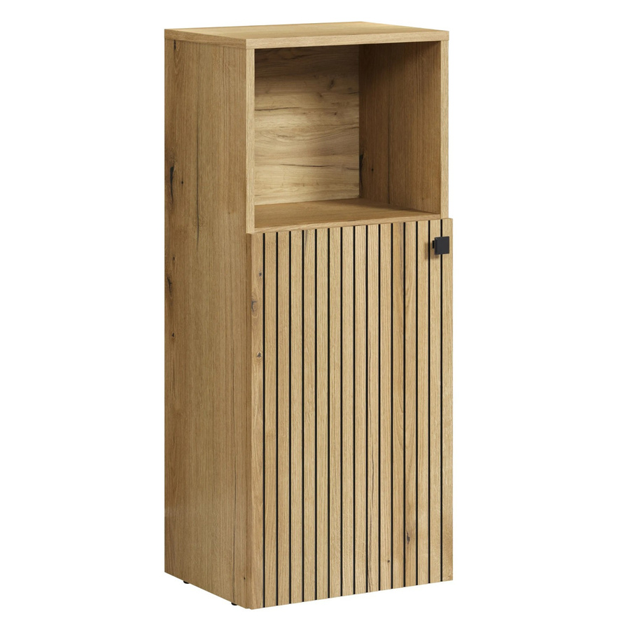 Trendteam Standschrank Pure Bliss in Artisan Eiche mit gefrästen Rillen, Breite: 40 cm - Bild 2