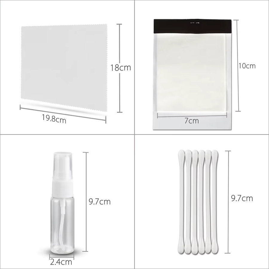 ALLOET Kamera Reinigungsset in Schwarz mit Staubentfernungs-Set, Reinigungsstift und Bürsten-Kit für DSLR-Objektive und Digitalkamera-Sensoren - Bild 4