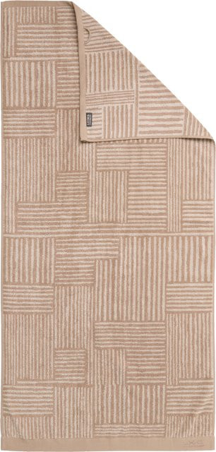 Joop Duschtuch aus Baumwolle in Beige mit B/H: 70 x 140 cm - Bild 1