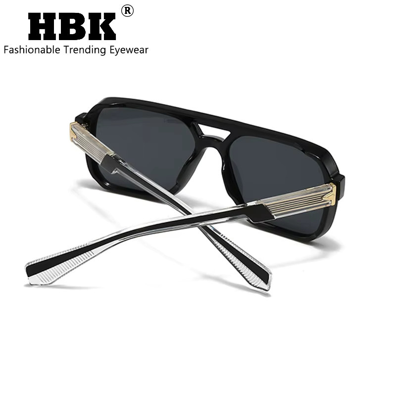 HBK Mode Sonnenbrille Aviator, Vollrand, Unisex - Bild 3