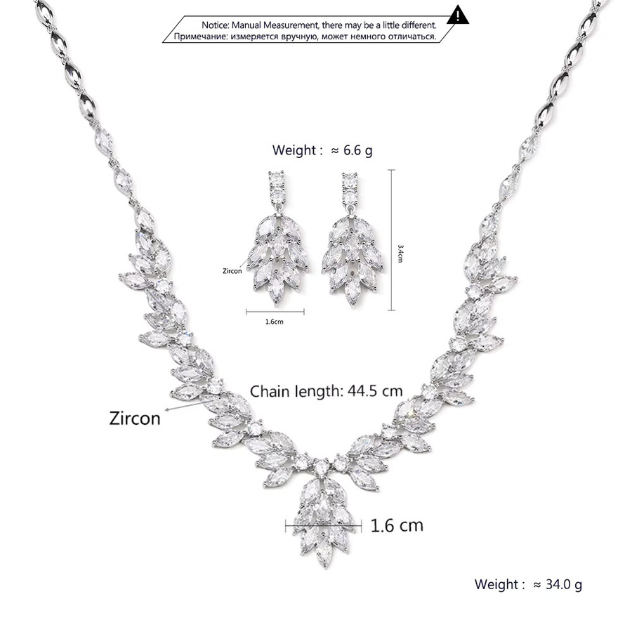 Zakol Schmuck-Set, Silber, Zirkonia, Damen - Bild 3