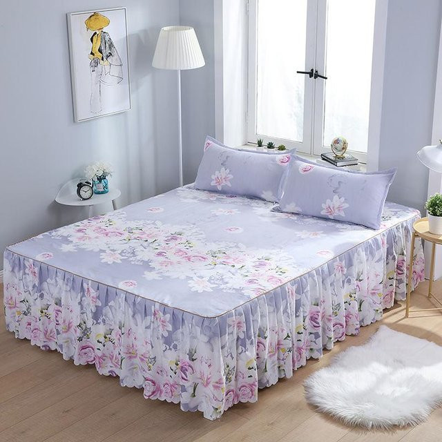WTEMPO 3-teiliges Bettwäsche-Set aus Polyester, Weiß, B/T: 150 x 200 cm - Bild 1