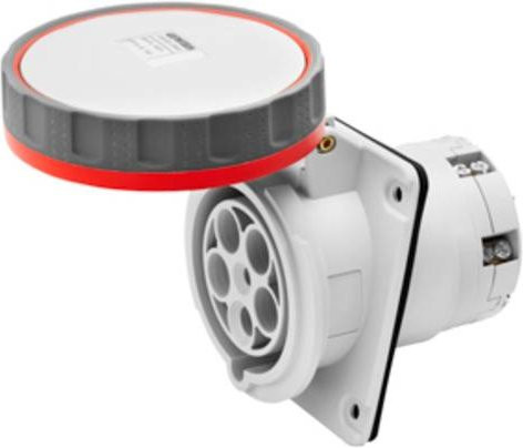 Gewiss GW62261H CEE Anbaudose 125A 400 V/AC in Weiß - Bild 1