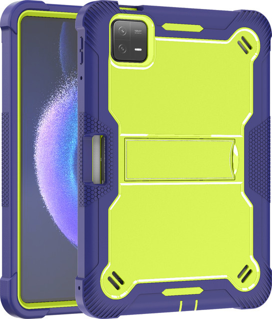 Stoßfeste Silikon-Schutzhülle für Xiaomi Pad 6 und Mi Pad 6 Pro 11 Zoll mit Stiftschlitz in Schwarz - Bild 1