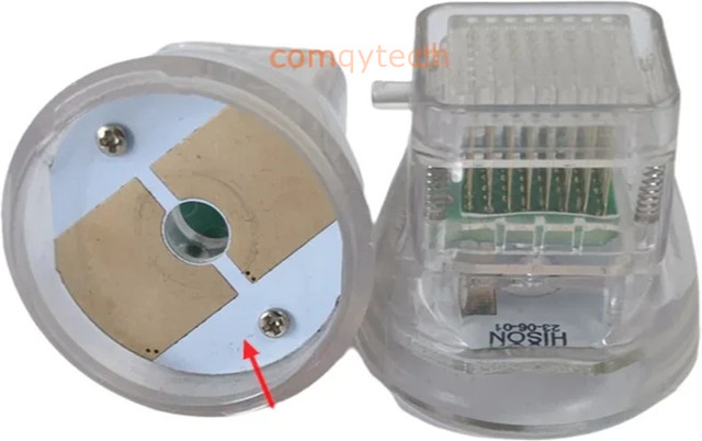 Comqytech RF-Microneedling-Kartuschen, vergoldet, 10 Stück - Bild 1