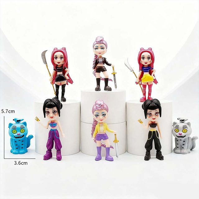 Fashnics Kpop Dämonenjäger Anime Figur, Actionfigur, ab 14 Jahren - Bild 1