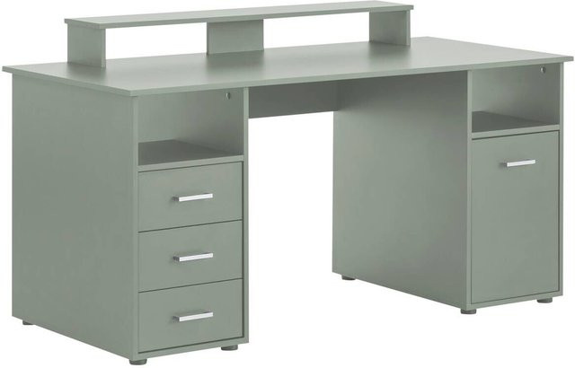 Schreibtisch Niels von Möbelpartner in Pistazie, B/H/T: 150 x 86,7 x 70 cm - Bild 1
