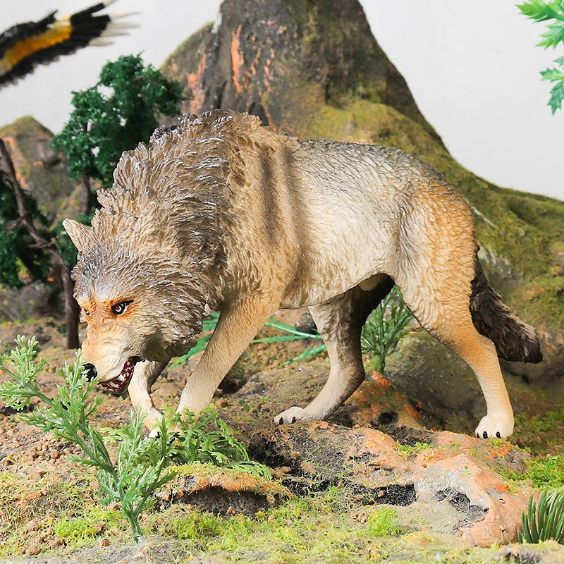 Oenux Wolf Tiere Actionfiguren PVC ab 3-6 Jahre - Bild 3