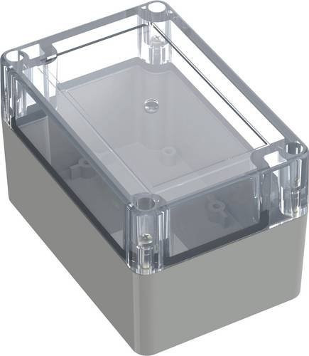 TRU COMPONENTS Universal-Gehäuse TC-10860656 aus ABS-PC in Lichtgrau, B/T/H: 120 x 80 x 75,2 cm - Bild 1