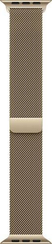 Apple Watch Milanaise Loop Armband, Edelstahl, Gold, 40 mm - Bild 1