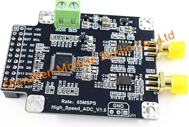 AD9238 AD9248 Hochgeschwindigkeits-ADC Datenerfassungs-Modul mit Parallelschnittstelle in Schwarz - Bild 1
