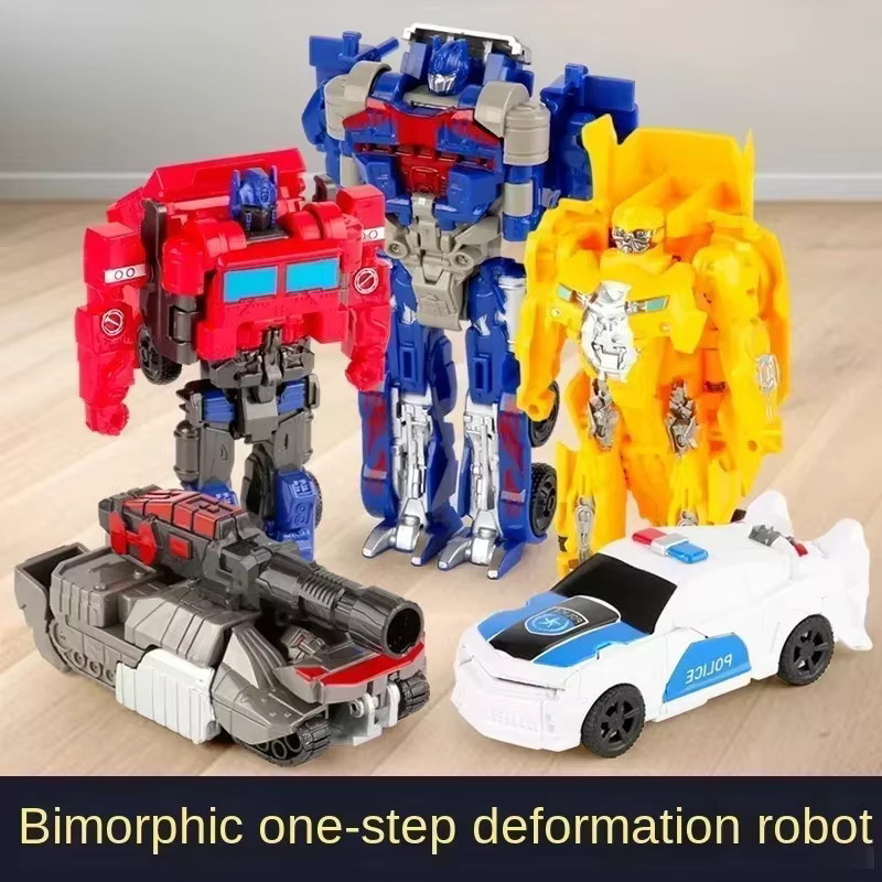 MYJCK Transformation Auto Anime Roboter, Action Figur, Blau, Bunt / Mehrfarbig - Bild 4