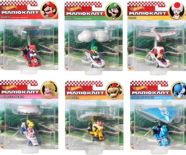 Hot Wheels Super Mario Kart, Miniaturauto, 1:64, ab 3 Jahren - Bild 1