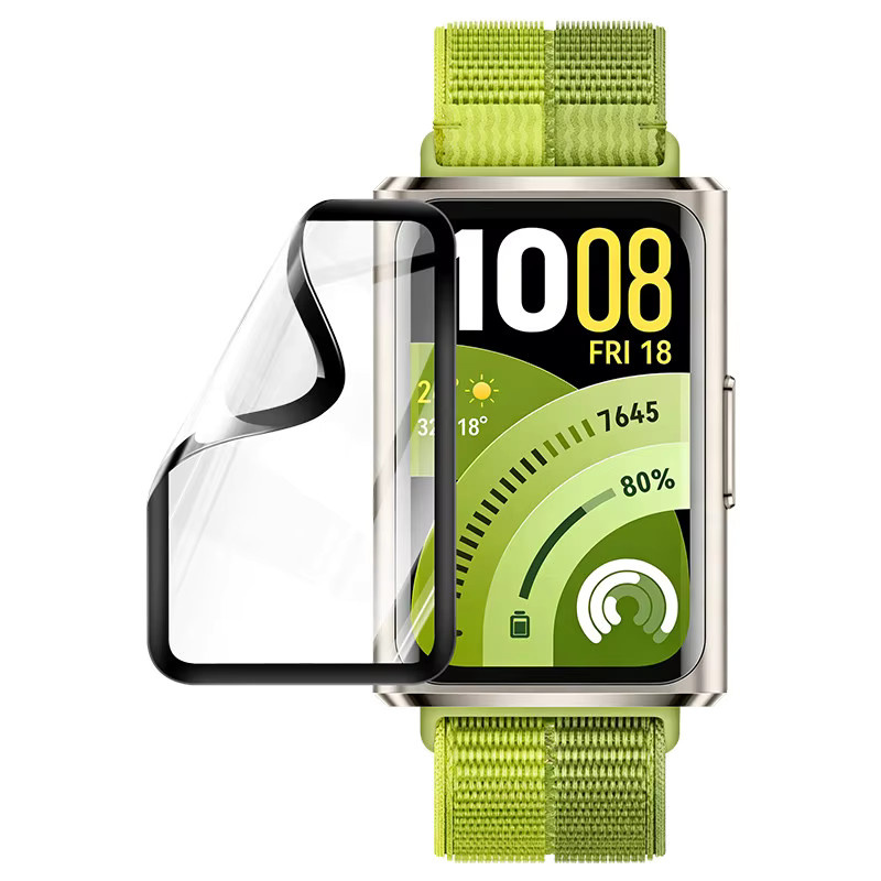 LCAPLE Displayschutzfolie Hydrogel für Huawei Band 11/11 Pro, transparent, Unisex - Bild 5