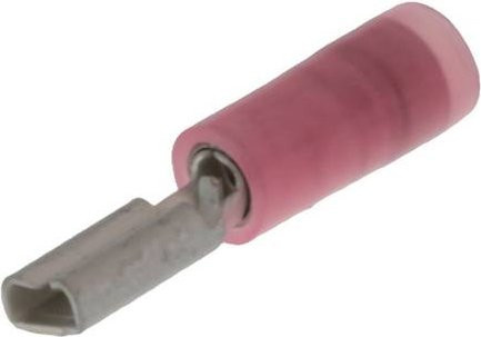 Molex Flachsteckhülse 190190004 in Pink mit einer Steckbreite von 2,79 mm und einer Steckdicke von 0,81 mm - Bild 1