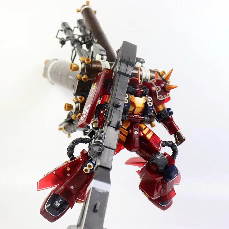 Bandai Psycho Zaku MS-06R MG 1/100 Transparente Version, Bausatz, Plastik - Bild 3