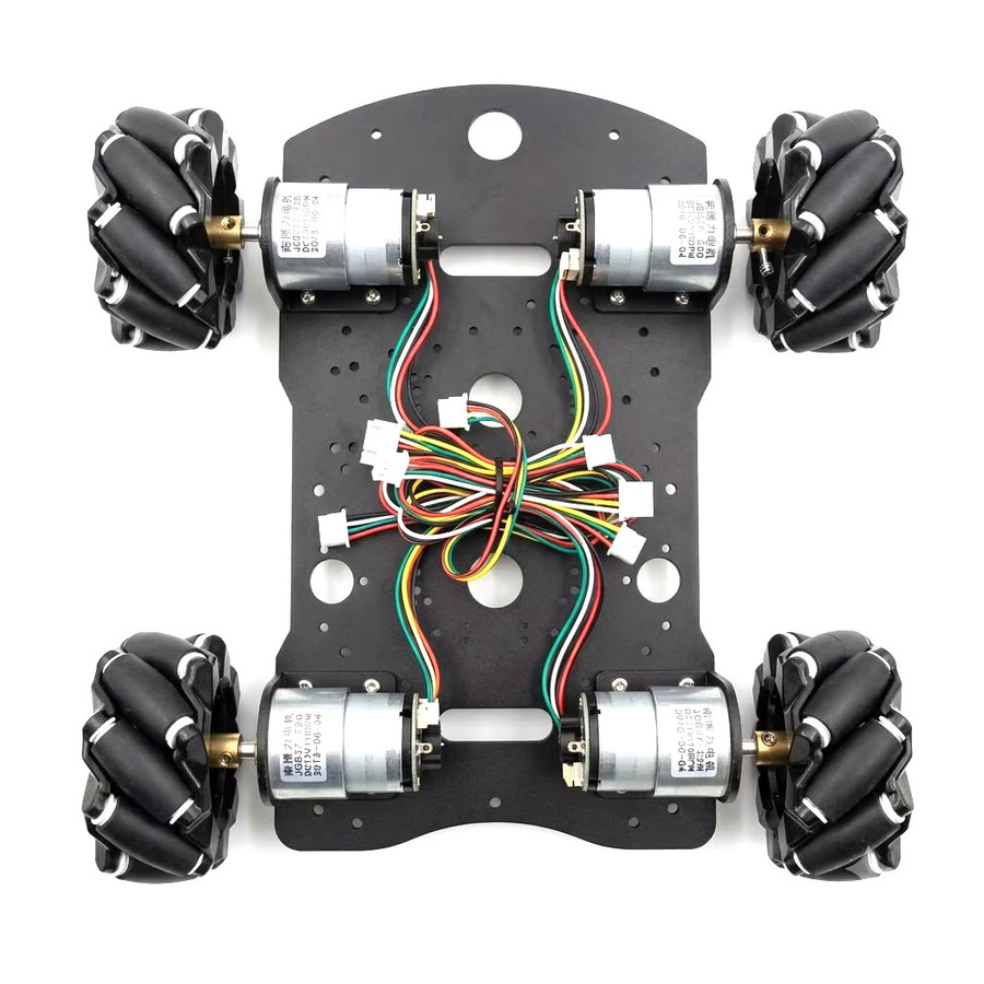 YoufangSmart RC Roboter-Auto-Chassis, 4WD, mit DC 12V Encoder-Motor, ab 14 Jahren - Bild 2