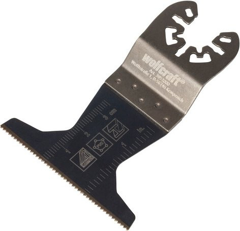 Wolfcraft PRO Sägeblatt aus Bimetall und Edelstahl für Holz und Metall, grau - Bild 1
