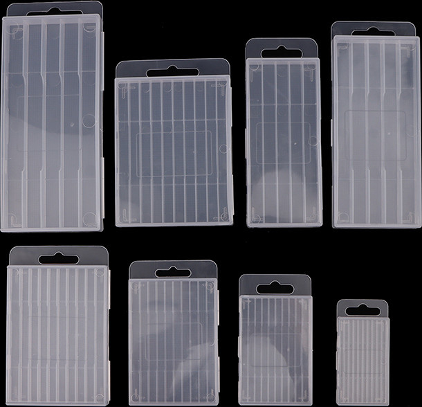 Parque5 Aufbewahrungsbox für Spiralbohrer aus Kunststoff, 10 Löcher, transparent - Bild 1