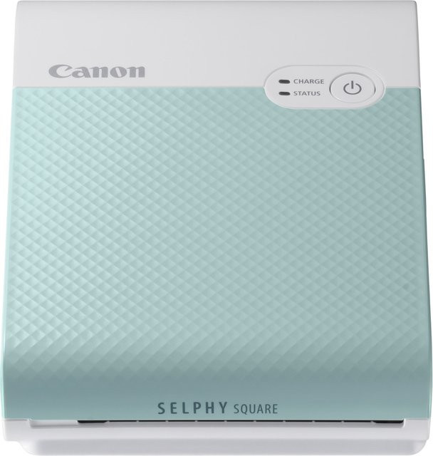 Canon SELPHY SQUARE QX10 Fotodrucker in Mintgrün mit Wi-Fi und Dye-Sublimation-Technologie - Bild 1