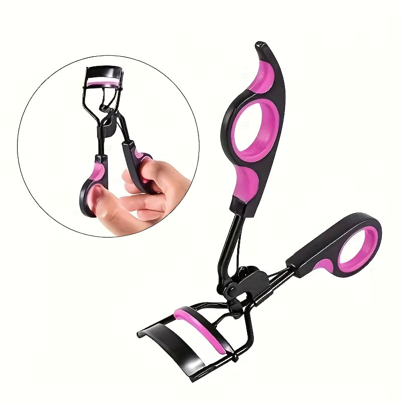 Ouriner Wimpernzange mit 5 Ersatzpads, Wimpernlifting-Set, gebogen - Bild 4