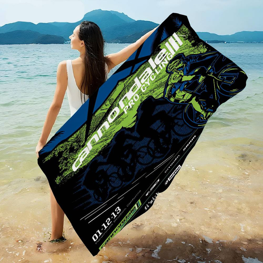 Dalangpa Mikrofaser Strandtuch schnelltrocknend für Strand, Pool und Yoga, Multicolor, B: 75 cm, H: 150 cm - Bild 3