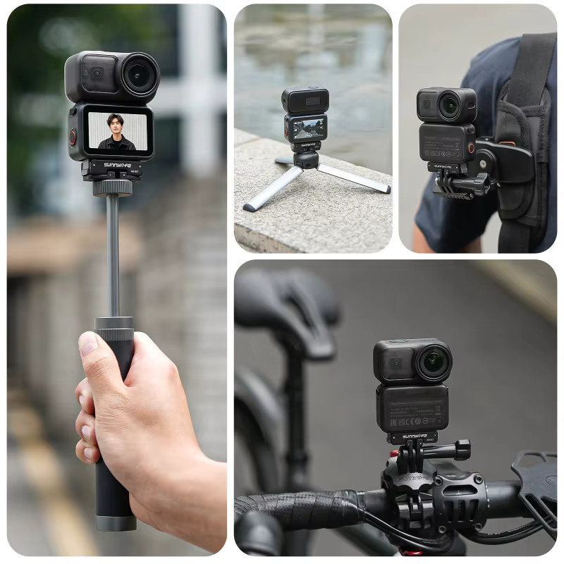 DJI Magnetischer Adapter für Osmo Action 6 und Osmo 360 II, Schnellwechsel-Montagebasis mit 1/4 Zoll Gewinde, Schwarz - Bild 5