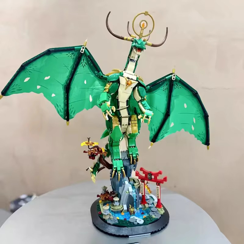 Ninja-Figuren-Set Wächter-Drachen-Mech-Modell Bausatz, 1650 Teile, ab 14 Jahren - Bild 6