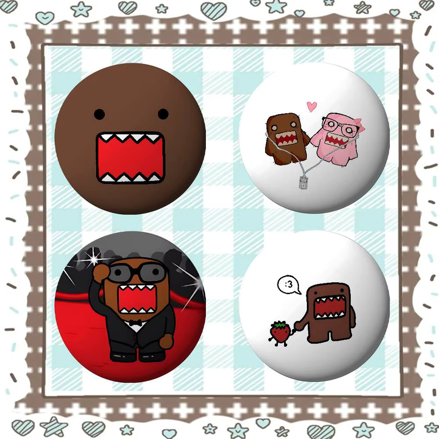 D-Domo Kun Brosche, minimalistisch - Bild 2