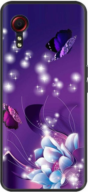 Schutzhülle für Samsung Galaxy Xcover 5 SM-G525F aus weichem Silikon in Schwarz - Bild 1
