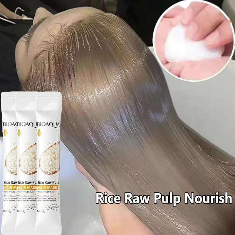 Bioaqua Haarmaske mit Hyaluronsäure und Panthenol, Trockenes Haar - Bild 4