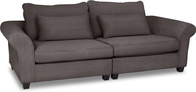 Megasofa SANSIBAR LIVING SANDE in Grau mit nordischem Design und Stoffbezug, B/T/H: 264 x 111 x 70 cm - Bild 1