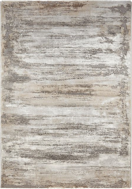 Mömax Webteppich Oxford in Grau und Beige, abstraktes Design, B: 80 cm, T: 150 cm - Bild 1