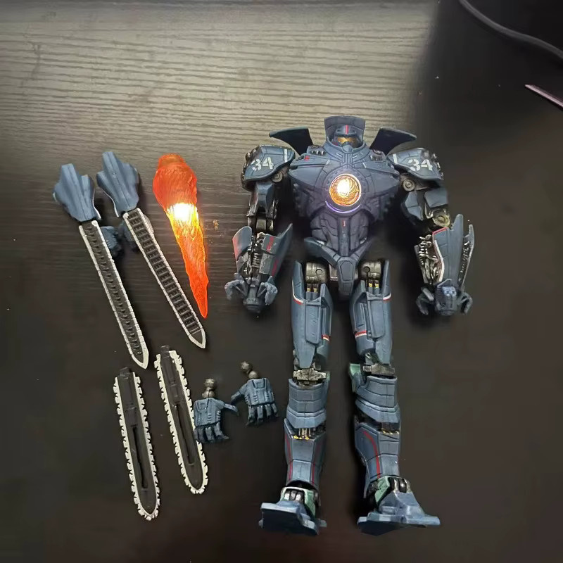 Bandai Pacific Rim Gipsy Avenger 2. Generation LED Mecha-Actionfigur in Blau - Bild 2