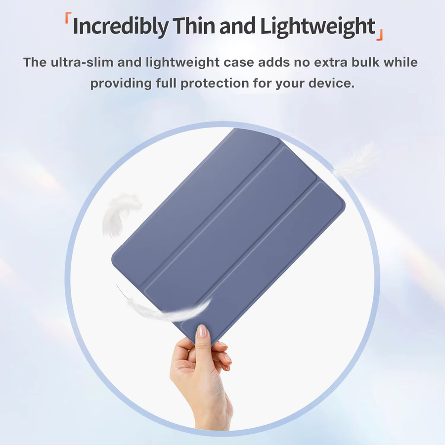 Xiaomi Schutzhülle für Redmi Pad 2 2025 11 Zoll aus Silikon mit Standfunktion und Auto-Schlaf-Aufwach-Funktion in Grau oder Blau - Bild 2