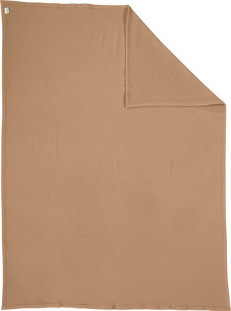 Eskimo Naturhaardecke aus 100% Wolle in Braun und Beige, B/T: 200 x 150 cm