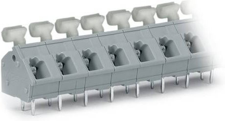 WAGO 256-512/334-000 Leiterplattenklemme Grau, 40 Stück - Bild 1