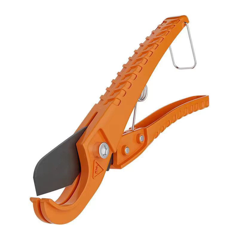 Tragbarer Rohrschneider für Kunststoffrohre in Orange, Einhandbedienung für PVC, PPR und PEX, 31 mm (1,25 Zoll) - Bild 4