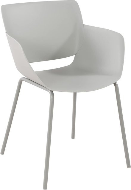 CLP Outdoorstuhl Alpena wetterfester Sessel mit pulverbeschichtetem Stahlgestell und UV-Beständigkeit - Bild 1